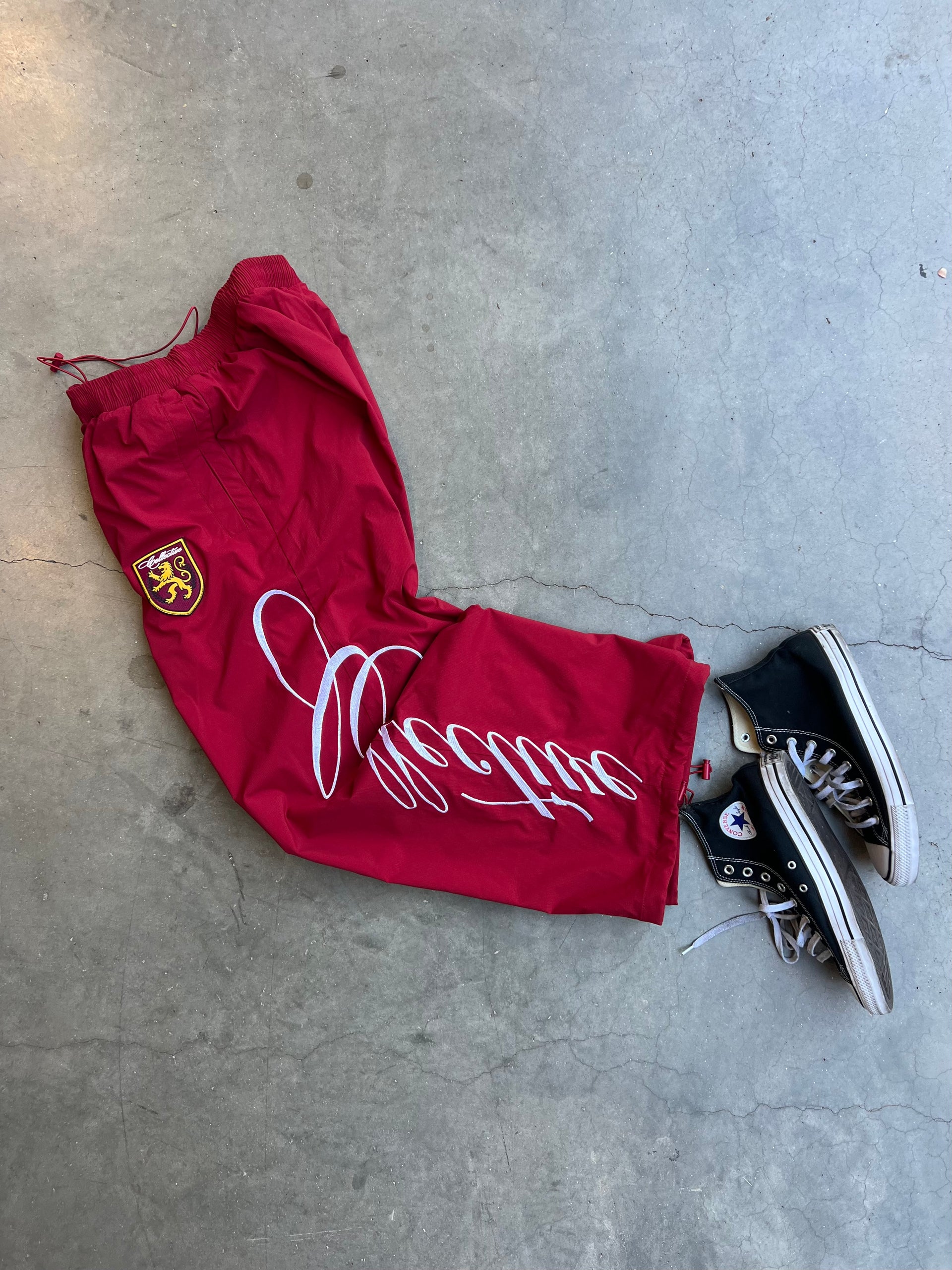 Red Saturday Track Pants